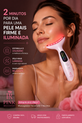 PinkWave Pro™ | Massageador Facial LED 7 Cores
