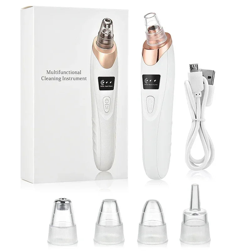 Electric Blackhead Remover USB Face Deep Cleansing Pore Beauty Machine Dead Skin Remover Face Vacuum Blackhead Removal Skin Care